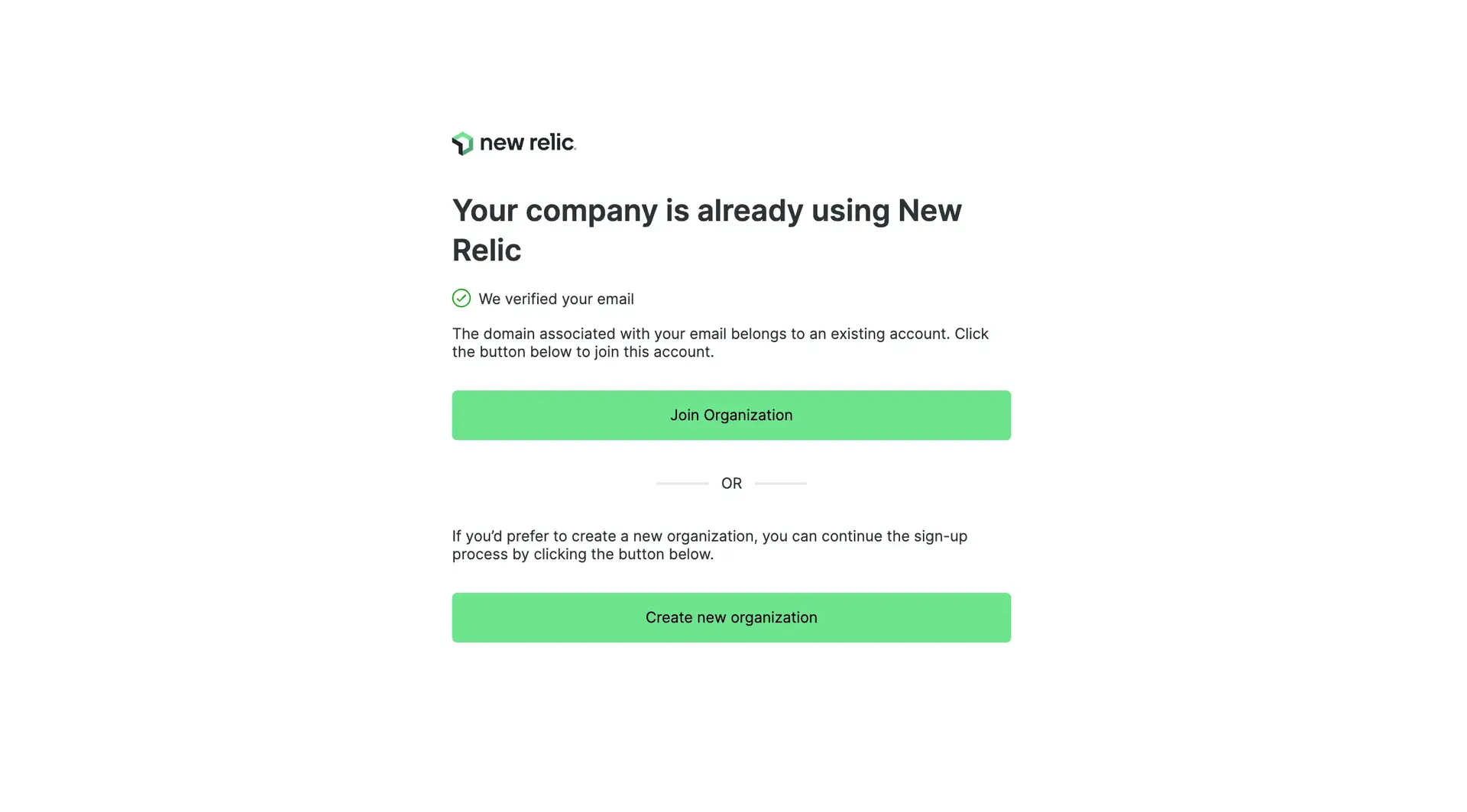Screenshot of new user sign up after domain capture Screenshot of new user sign up after domain capture