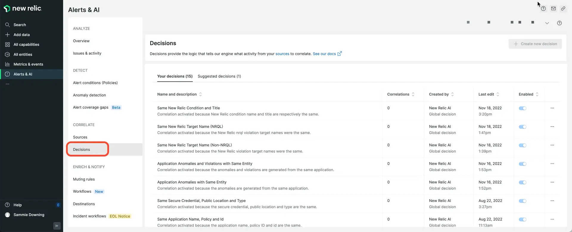 NRAI_Decisions_Page.png A screenshot that shows the alert decisions UI.