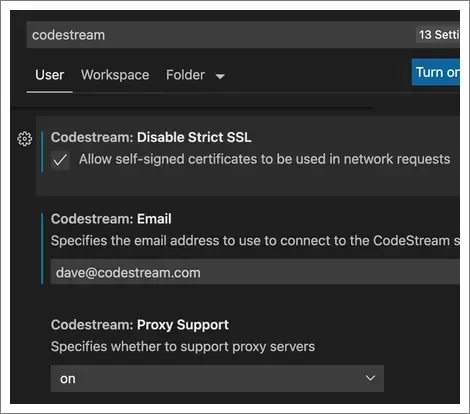 Proxy Settings