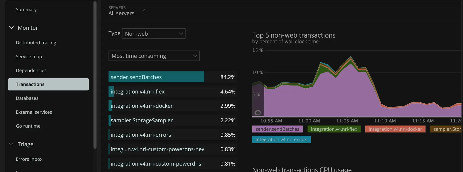 apm-transactions.png Infrastructure Agent Transaction