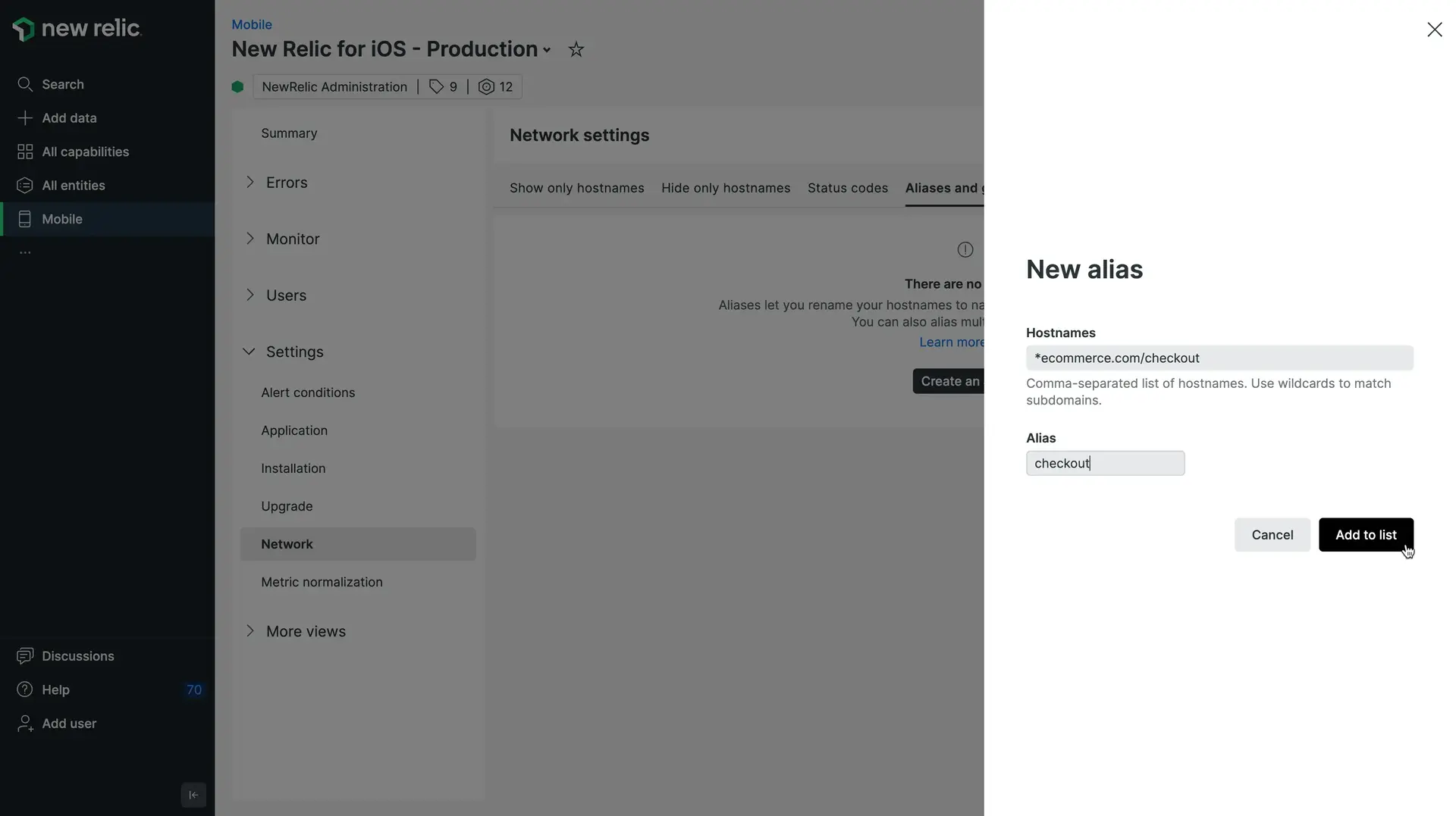 Create an alias create an alias
