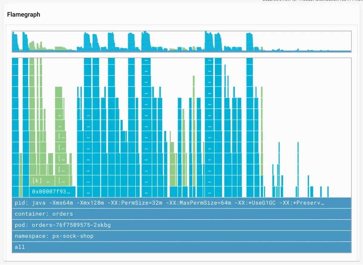 Check a pod's CPU profile using Pixie Check a pod's CPU profile using Pixie