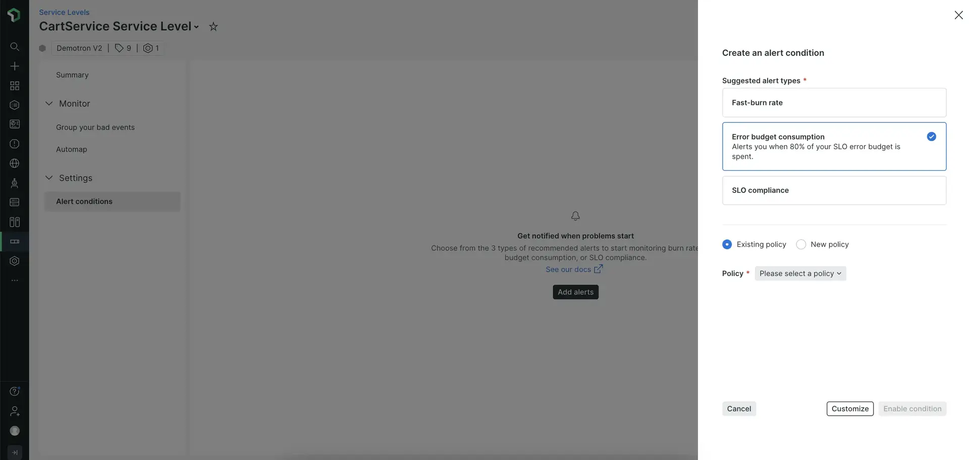 Alerts error budget.png Alerts Error Budget