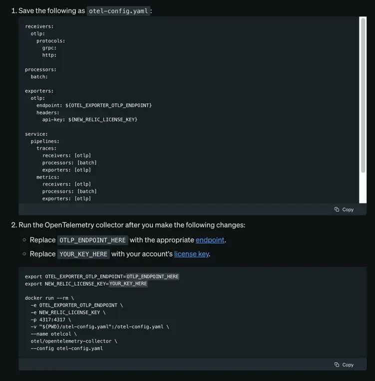 Screenshot showing indentation in lists Screenshot showing indentation in lists